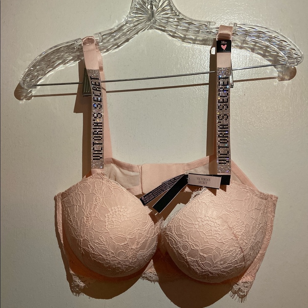 Victoria’s Secret Push Up Rhinestone Bra ✨💖